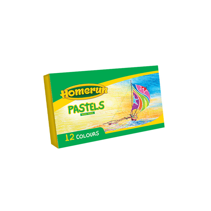 Homerun Pastel Colours Set of 12 Soft & Vibrant Pastel Shades |AFORALL