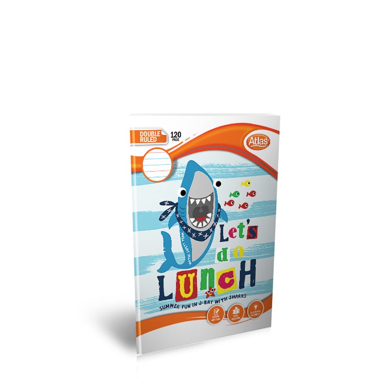 ATLAS A5 Practical Book Double Ruled 120 Pages | AFORALL