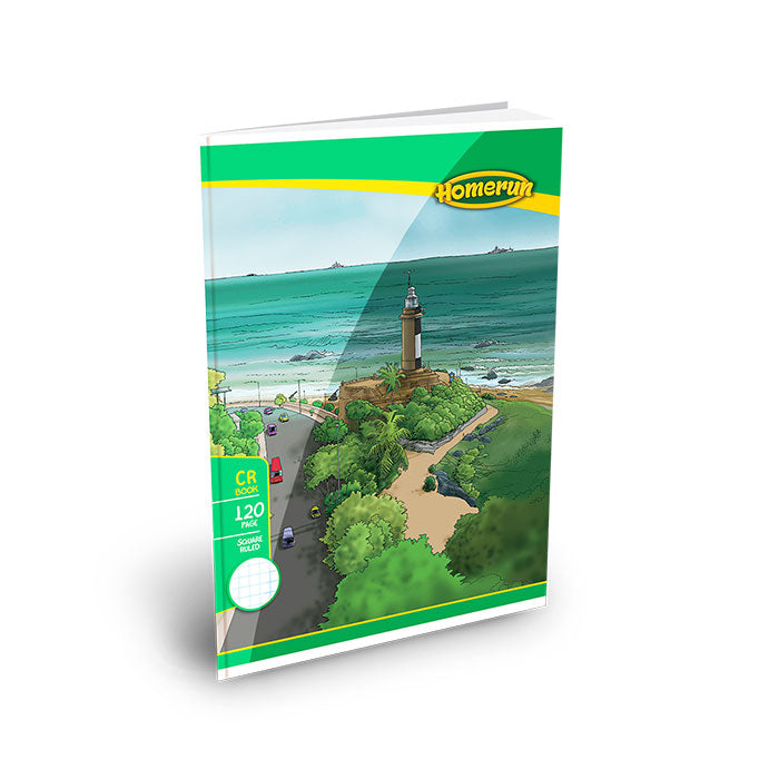 HOMERUN CR Rule Notebook # 120 Pages Quality Writing Book |AFORALL
