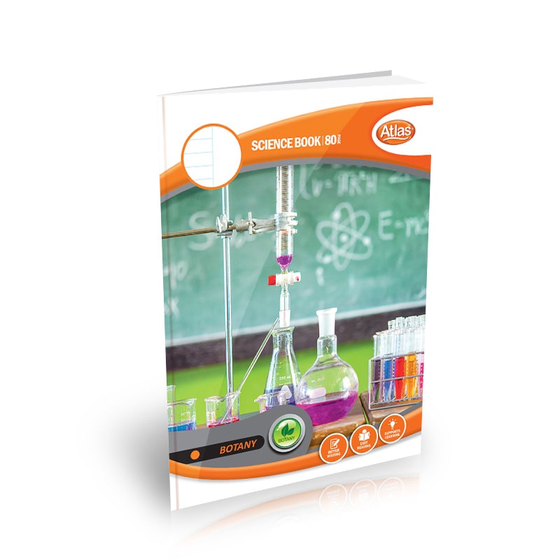 ATLAS A4 Science Book Botany 80 Pages | AFORALL