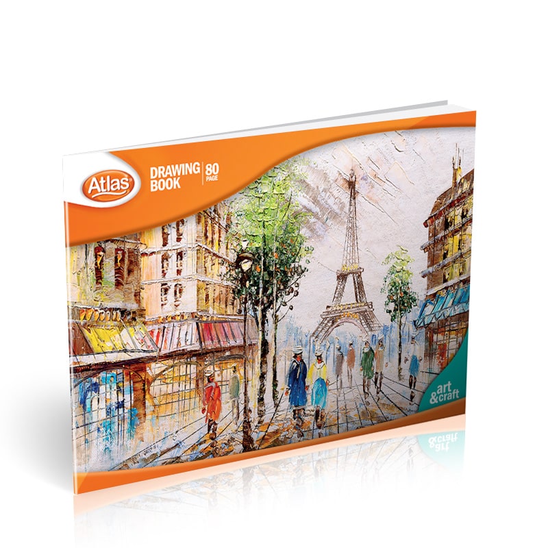ATLAS A4 Drawing Book Small 80 Pages | AFORALL