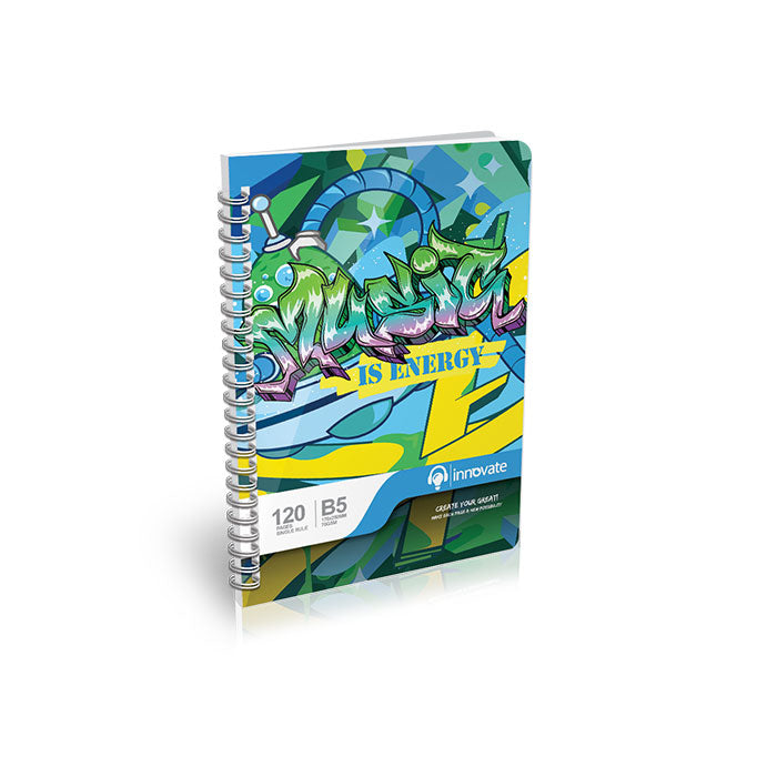 Innovate Spiral Book B5 – 120 Pages Premium Notebook at |AFORALL