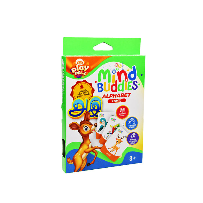 EDUAIDS Flash Card Tamil for Kids Easy Tamil Learning Cards |AFORALL