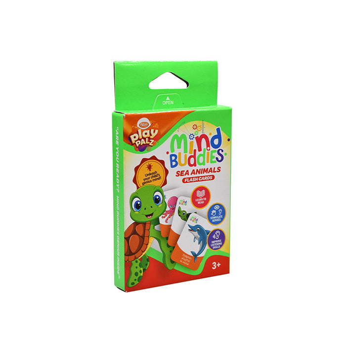 EDUAIDS Sea Animals Flash Cards for Kids Educational Learning Cards |AFORALL
