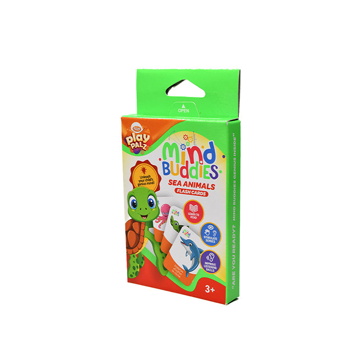 EDUAIDS Sea Animals Flash Cards for Kids Educational Learning Cards |AFORALL