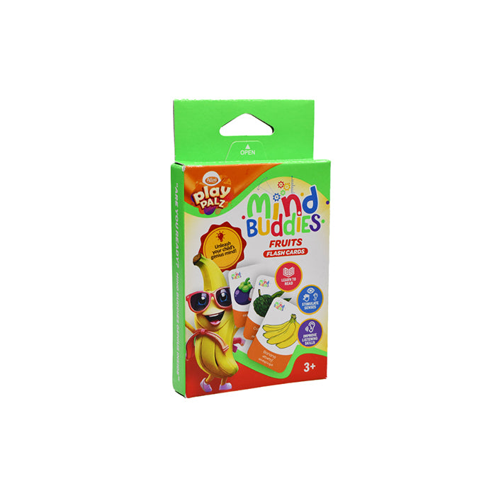 EDUAIDS Fruit Flash Cards for Kids - Educational Learning Cards |AFORALL