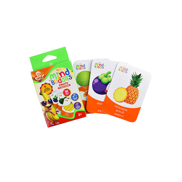 EDUAIDS Fruit Flash Cards for Kids - Educational Learning Cards |AFORALL