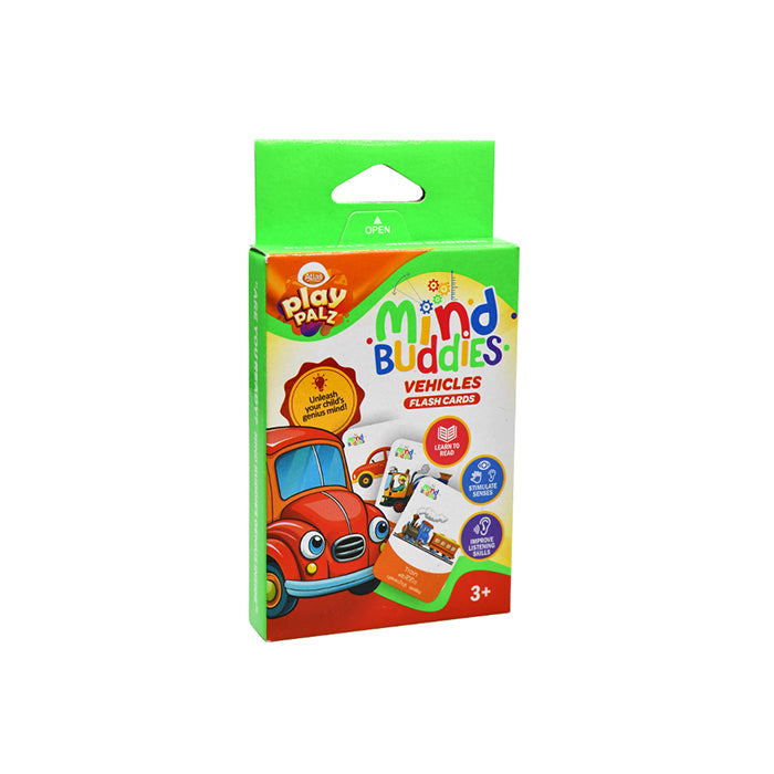 EDUAIDS Flash Card Vehicles for Kids | Learn Transport Names | AFORALL