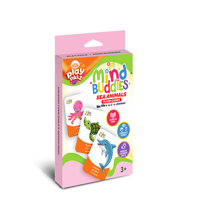 PP EduAids Flash Card Sea Animals 20 – 0048 | Kids Learning Cards | AFORALL