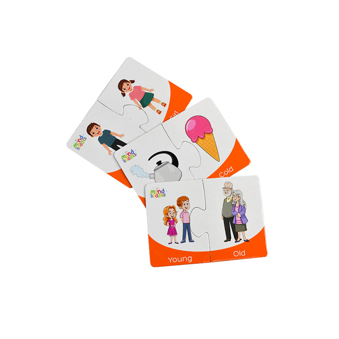 EDUAIDS Puzzle Opposites for Kids-Learn Opposite Words |AFORALL