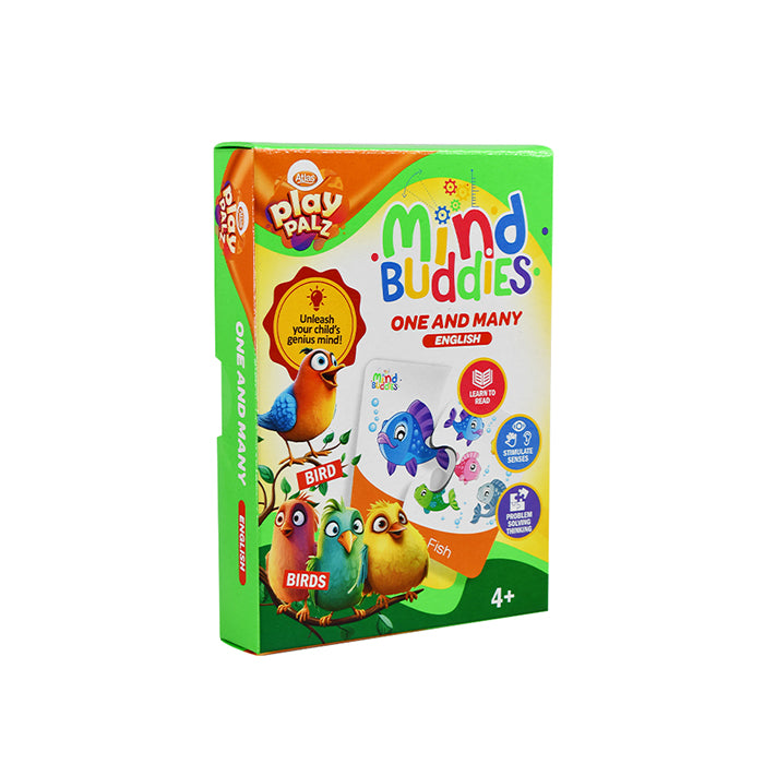 EDUAIDS Puzzle One and Many for Kids Singular & Plural Learning |AFORALL