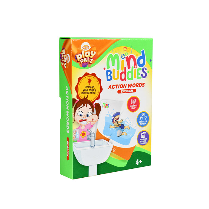 EDUAIDS Puzzle Action Words for Kids Learn Verbs Through Play |AFORALL