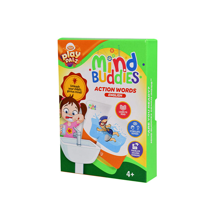 EDUAIDS Puzzle Action Words for Kids Learn Verbs Through Play |AFORALL