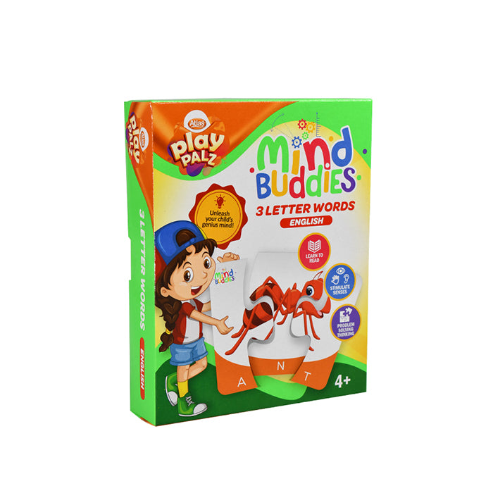EDUAIDS Puzzle 3 Letter Words English | Kids Word Learning Puzzle |AFORALL