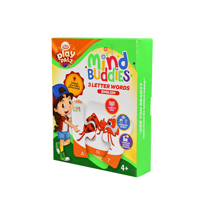 EDUAIDS Puzzle 3 Letter Words English | Kids Word Learning Puzzle |AFORALL