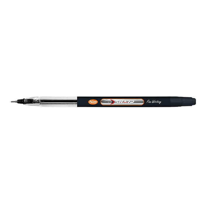 ATLAS Sharp Pen Black Smooth Writing Pen | AFORALL