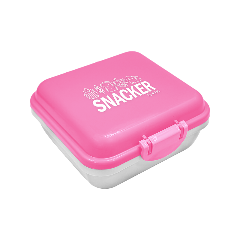 Atlas Lunch Box Snacker-0036 - Compact BPA-Free Snack Box |AFORALL