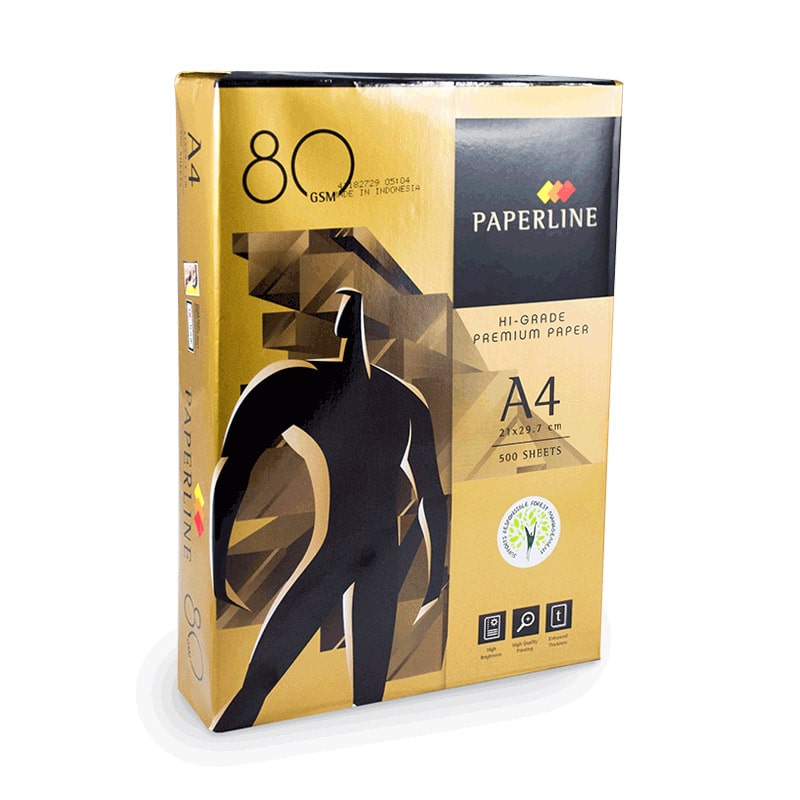 Paperline A4 Photocopy Paper 80 GSM - Premium Printing Paper |AFORALL