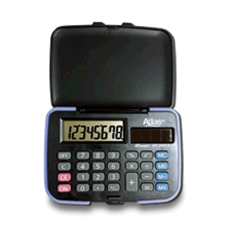 Pocket Calculator AT267K N - Compact & Portable Calculator |AFORALL