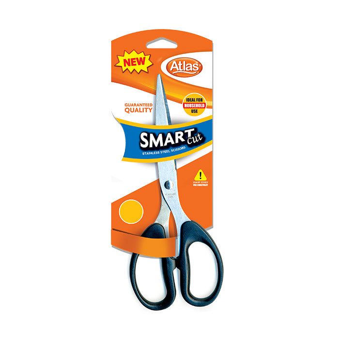 ATLAS SmartCut Scissors Precision Cutting Scissors for School & Office |AFORALL