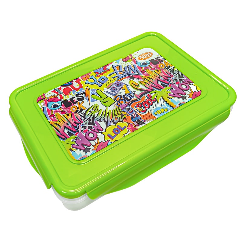 ATLAS Lunch Box Airtight SportyFit - Leakproof Food Storage |AFORALL