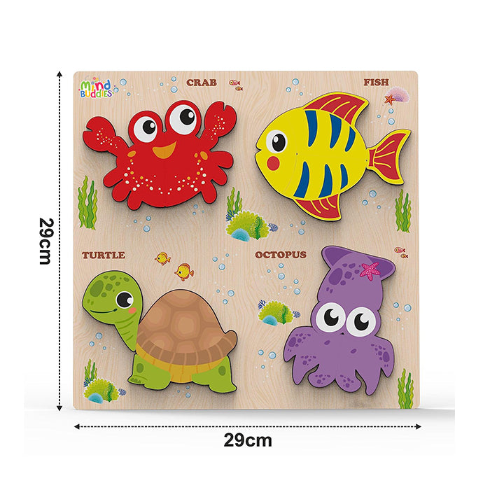 3D Puzzle Sea Creatures Educational Ocean Animal Puzzle for Kids |AFORALL