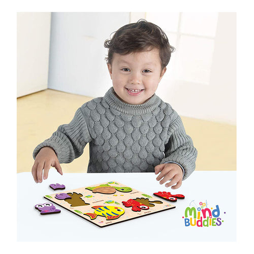 3D Puzzle Sea Creatures Educational Ocean Animal Puzzle for Kids |AFORALL