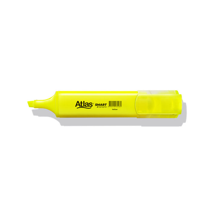 Smart Hilite Yellow Highlighter Pen Bright Yellow Fluorescent |AFORALL