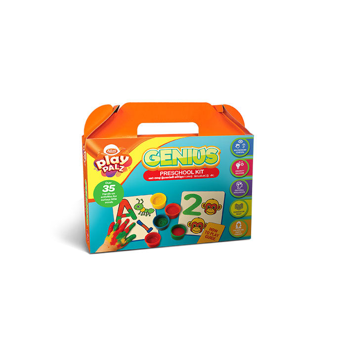 Pre School Genius Kit – 0008 | Early Learning Activity Kit for Kids | AFORALL