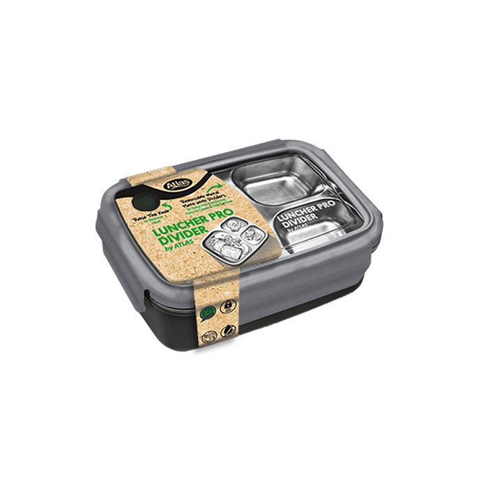ATLAS Lunch Box Luncher Pro Divider-0018 - Leakproof Food Container |AFORALL