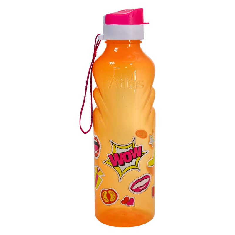 ATLAS Water Bottle Grippy 800ml Ergonomic Leakproof Bottle |AFORALL