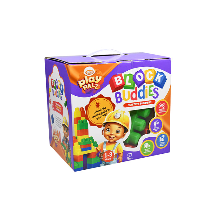 Blocks Mega Pre 50 - Educational Building Blocks for Kids |AFORALL